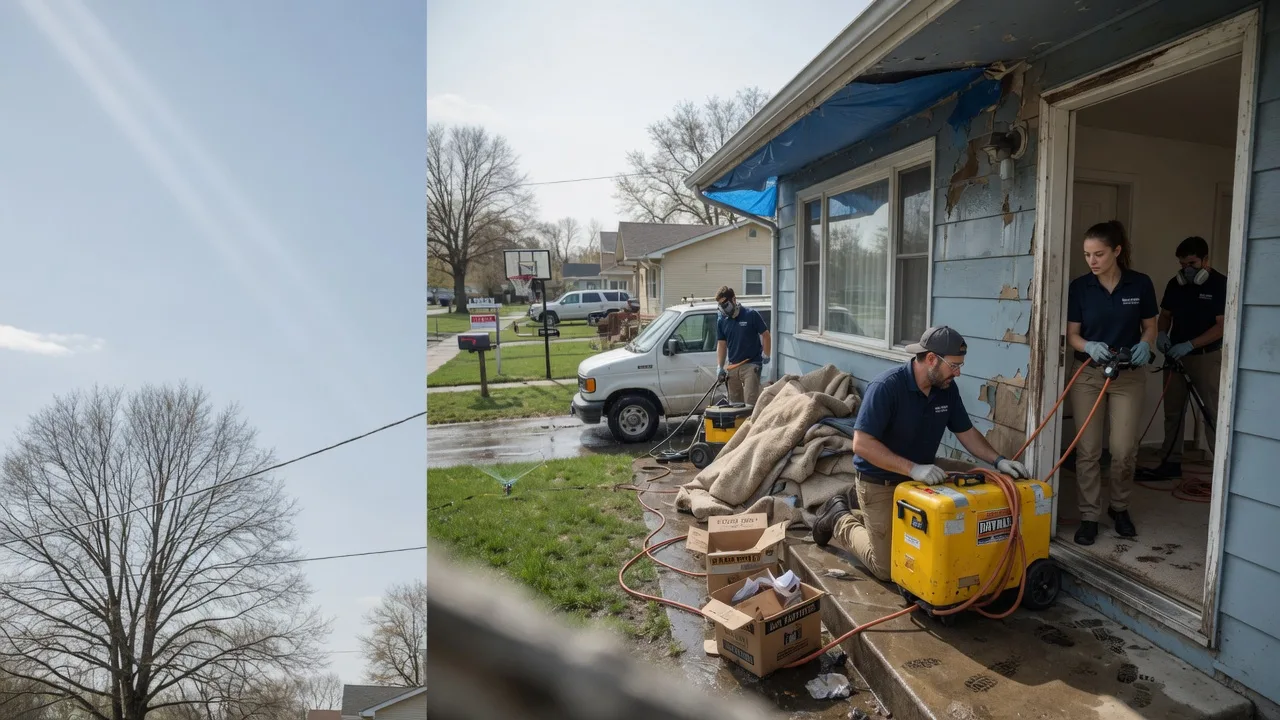 Basement Flood Cleanup in Morris, IN near me